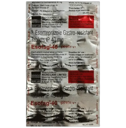 esofag 40mg tablet 15's